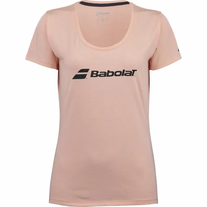 Women Tops Babolat Exercise Babolat Tee Women Pink