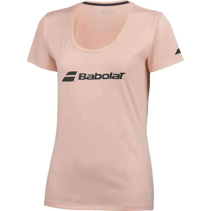Women Tops Babolat Exercise Babolat Tee Women Pink
