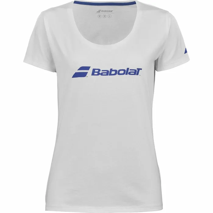 Women Tops Babolat Exercise Babolat Tee Women White