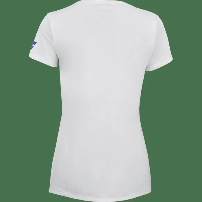 Women Tops Babolat Exercise Babolat Tee Women White