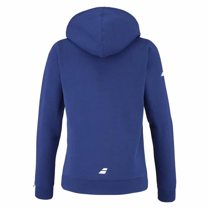 Women Tops Babolat Exercise Hood Sweat Women Blue