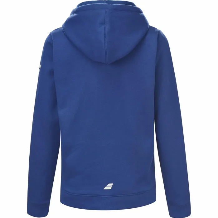 Women Tops Babolat Exercise Hood Sweat Women Dark Blue