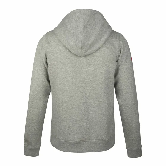 Women Tops Babolat Exercise Hood Sweat Women Flecked Gray