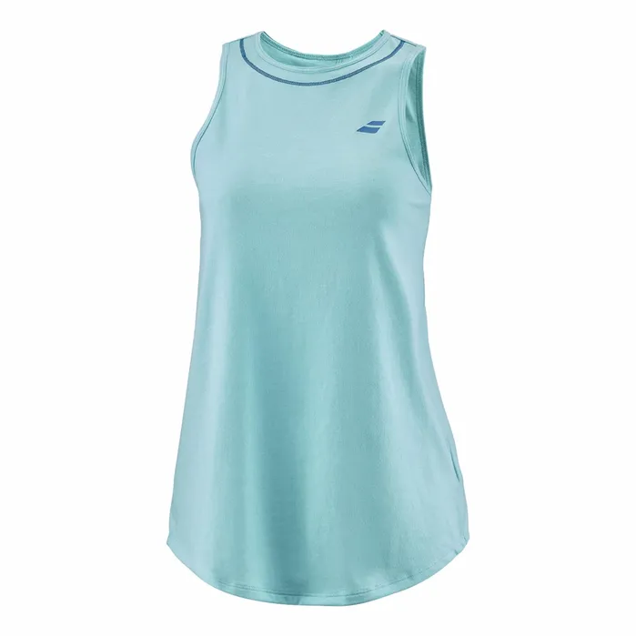 Women Tops Babolat Exercise Tank Heather Blue