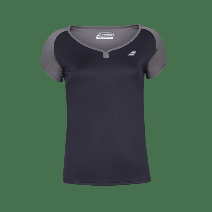 Women Tops Babolat Play Cap Sleeve Top Black