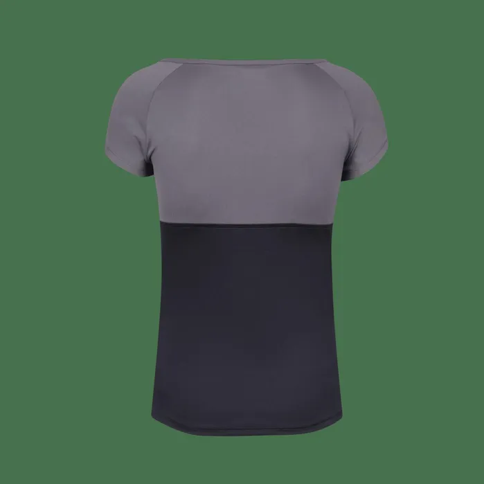 Women Tops Babolat Play Cap Sleeve Top Black Women Tops Babolat Play Cap Sleeve Top Black