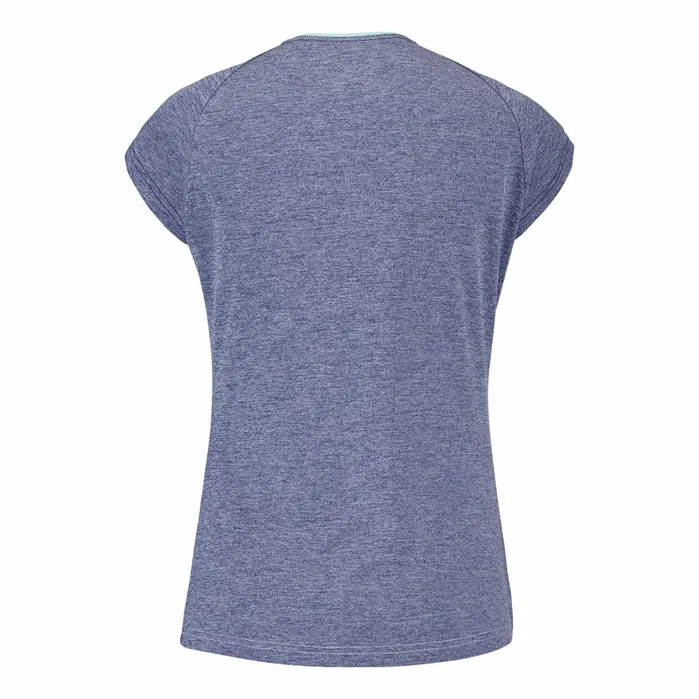 Women Tops Babolat Play Cap Sleeve Top Blue Marl