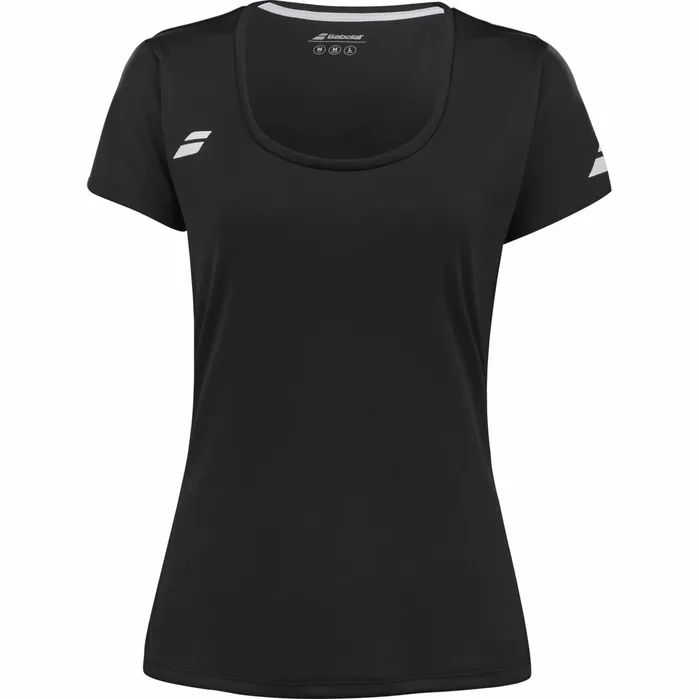 Women Tops Babolat Play Cap Sleeve Top Women Black