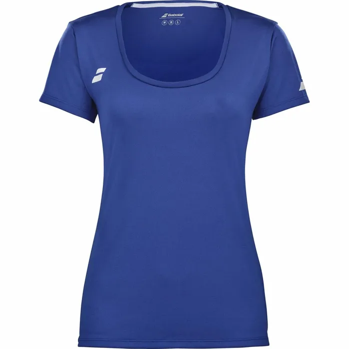 Women Tops Babolat Play Cap Sleeve Top Women Dark Blue
