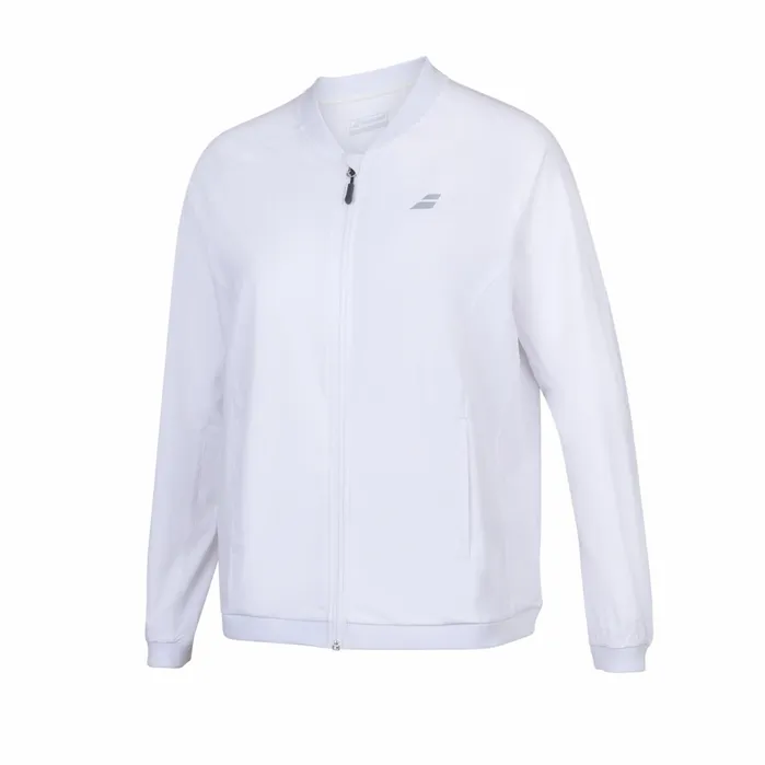 Women Tops Babolat Play Jacket Women White