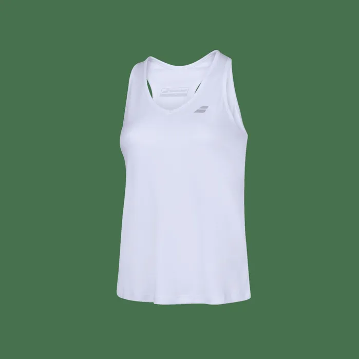 Women Tops Babolat Play Tank Top White Women Tops Babolat Play Tank Top White