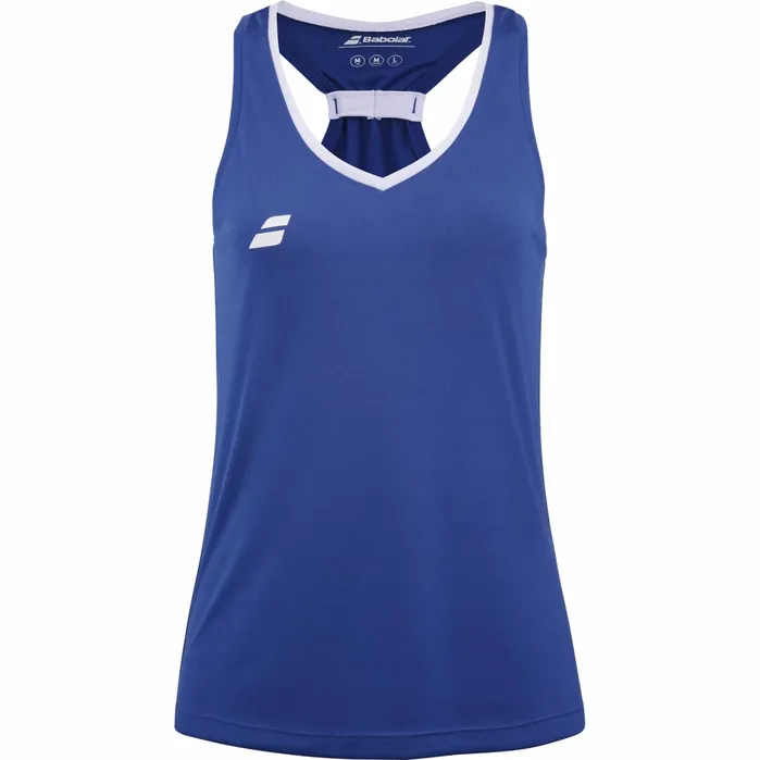 Women Tops Babolat Play Tank Top Women Dark Blue
