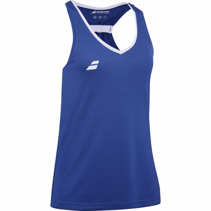 Women Tops Babolat Play Tank Top Women Dark Blue