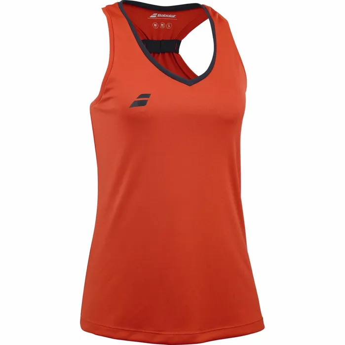 Women Tops Babolat Play Tank Top Women Red