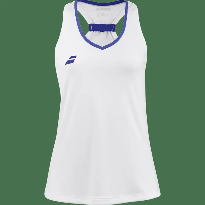 Women Tops Babolat Play Tank Top Women White