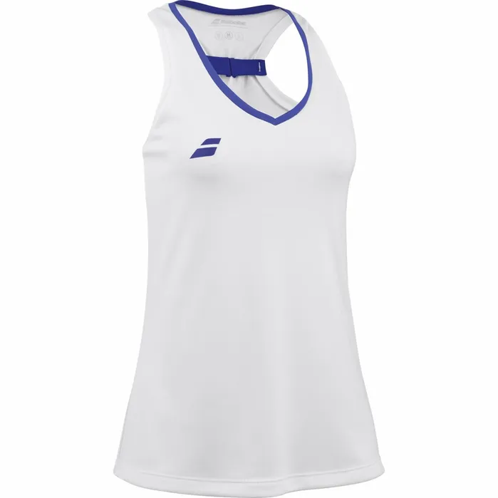 Women Tops Babolat Play Tank Top Women White