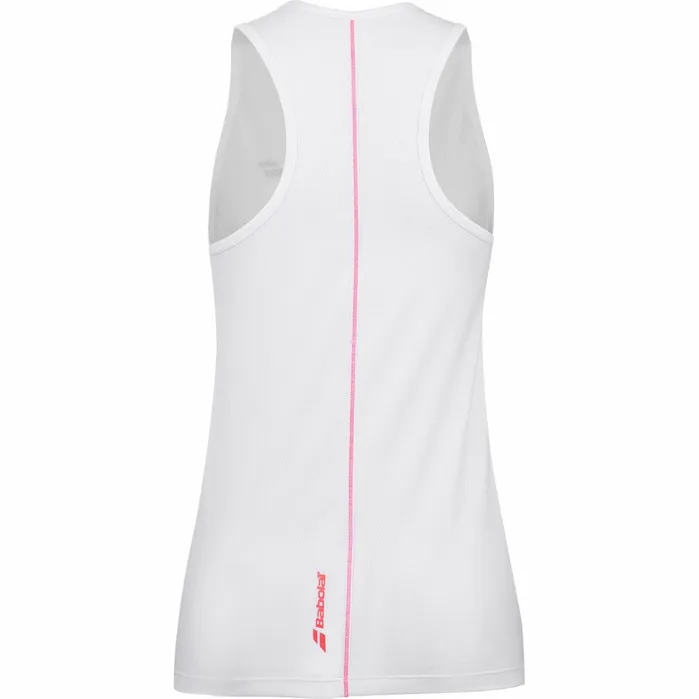 Women Tops Babolat Strike Tank Top Women White Red