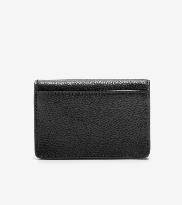 Women Town Card Case Gift Set Black Cole Haan Wallets and Wristlets