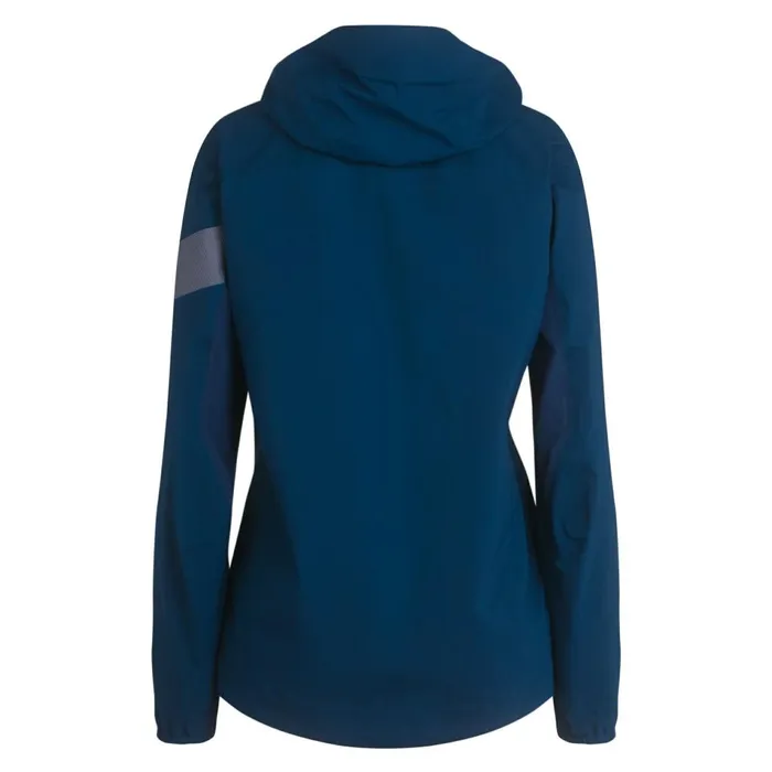 Women Trail GORETEX Infinium Jacket Blacklight Greydeep Bluelight Grey Rapha Jackets and Vests