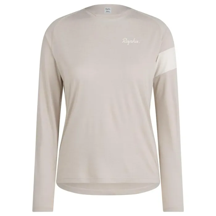Women Trail Long Sleeve Technical Tshirt Kentucky Blue Arctic Icegreylight Greysilveroffwhitepistachioblack Rapha Hoodies TShirts and Tops