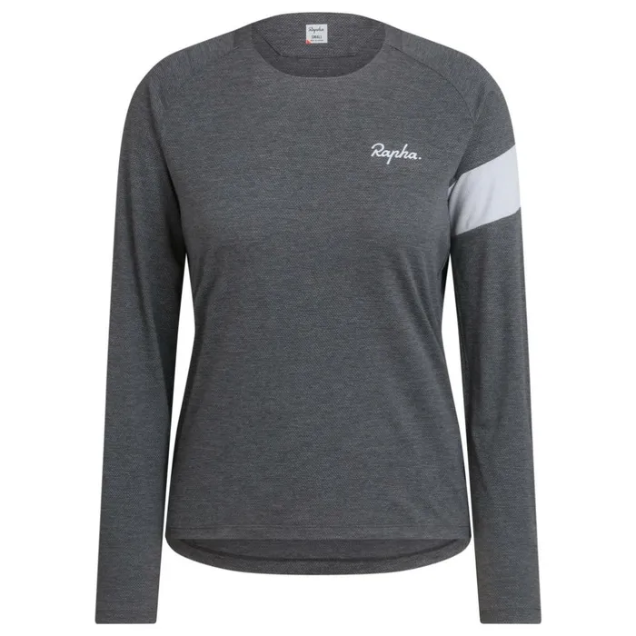 Women Trail Long Sleeve Technical Tshirt Kentucky Blue Arctic Icegreylight Greysilveroffwhitepistachioblack Rapha Hoodies TShirts and Tops