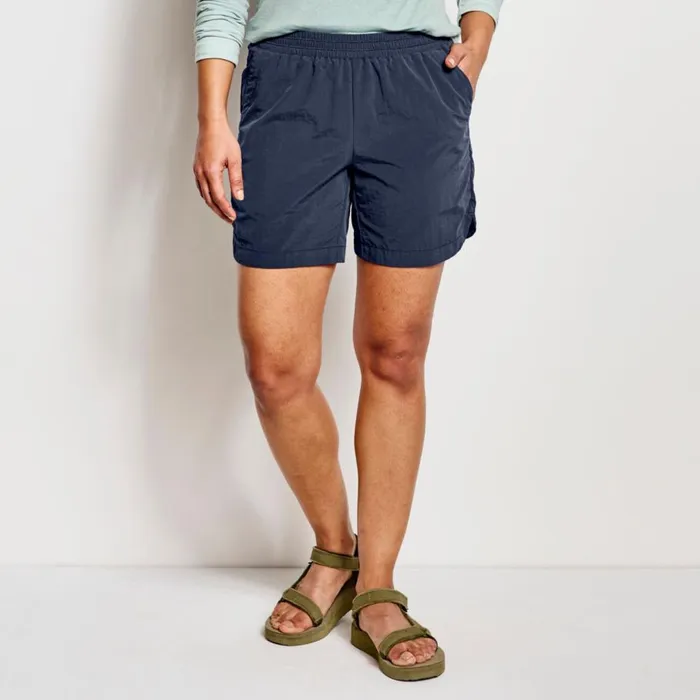 Women Ultralight 5quot Shorts Blue Moon Orvis Shorts