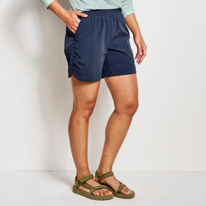 Women Ultralight 5quot Shorts Blue Moon Orvis Shorts
