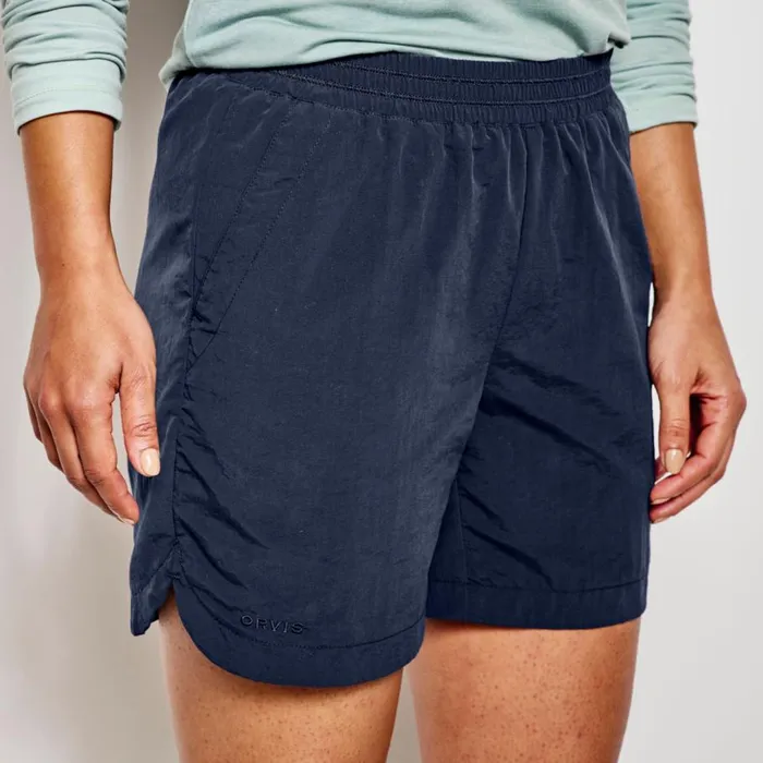 Women Ultralight 5quot Shorts Blue Moon Orvis Shorts