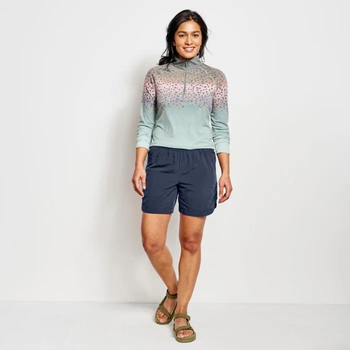 Women Ultralight 5quot Shorts Blue Moon Orvis Shorts