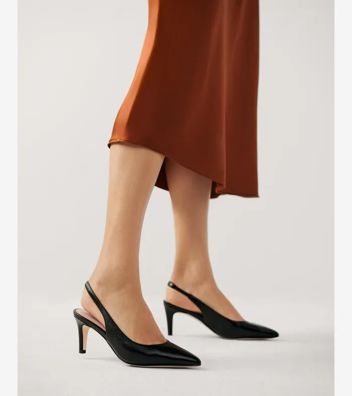 Women Vandam Sling Back Pumps Black Cole Haan Heels and Pumps