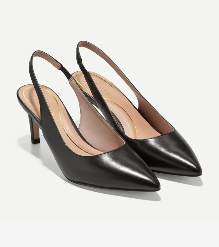 Women Vandam Sling Back Pumps Black Cole Haan Heels and Pumps