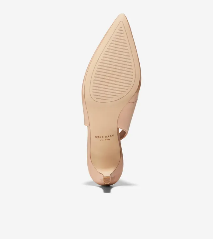 Women Vandam Sling Back Pumps Brush Patent Cole Haan Heels and Pumps