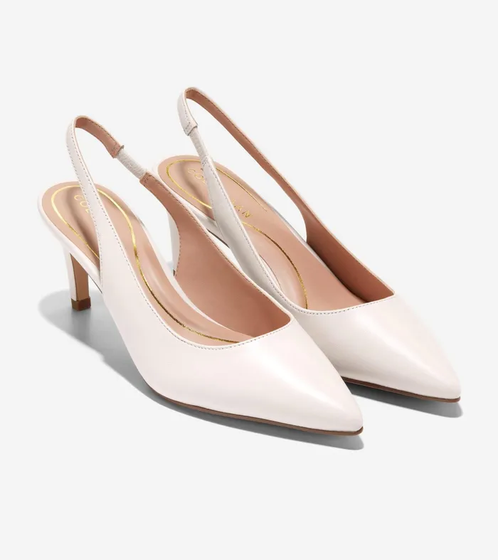 Women Vandam Sling Back Pumps Ivory Cole Haan Heels and Pumps