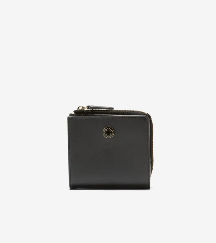 Women Vartan Card Case Black Cole Haan Wallets and Wristlets
