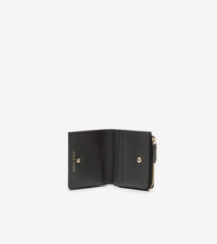 Women Vartan Card Case Black Cole Haan Wallets and Wristlets