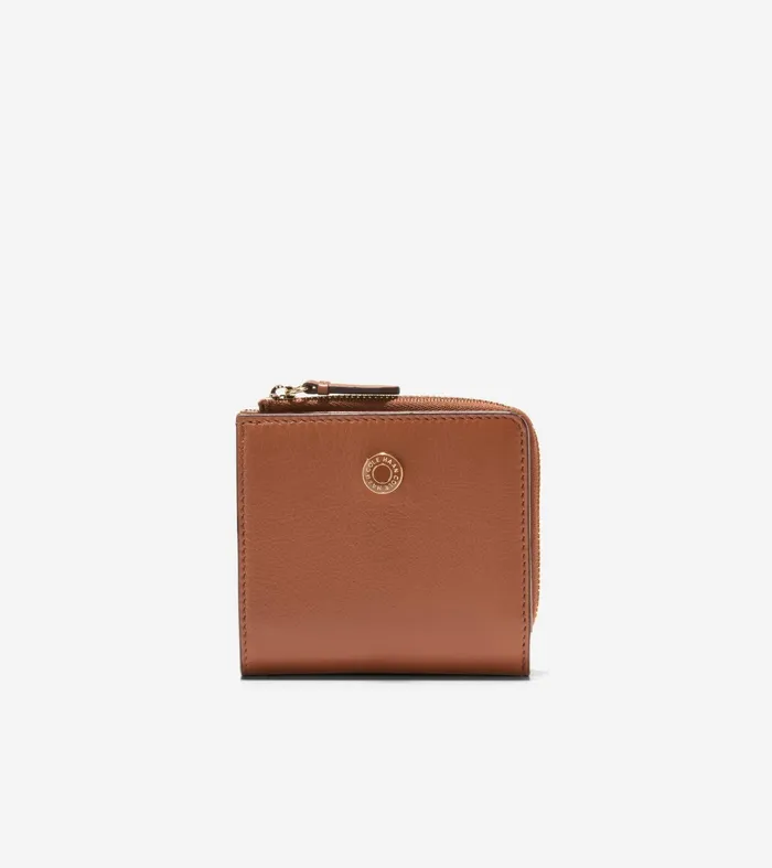 Women Vartan Card Case British Tan Cole Haan Wallets and Wristlets