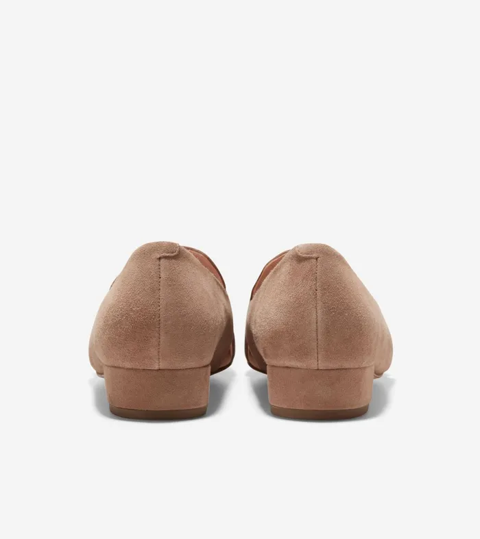 Women Viola Skimmer Flat Beige Cole Haan Flats and SlipOns