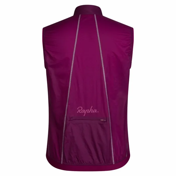 Women Wind Gilet Blackgreyarctic Ice Silver Reflectivejewelled Bluejewelled Blueplum Caspia Plum Caspiatantan Rapha Jackets and Vests