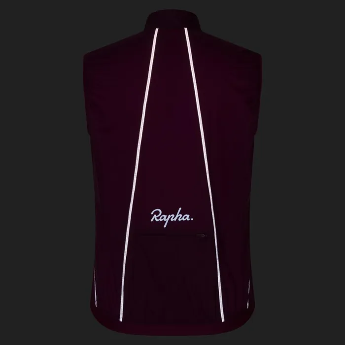 Women Wind Gilet Blackgreyarctic Ice Silver Reflectivejewelled Bluejewelled Blueplum Caspia Plum Caspiatantan Rapha Jackets and Vests