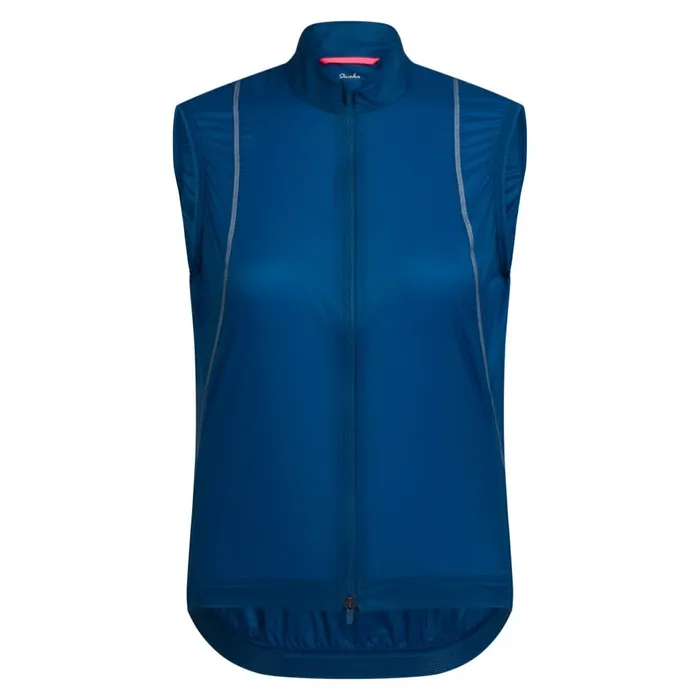 Women Wind Gilet Blackgreyarctic Ice Silver Reflectivejewelled Bluejewelled Blueplum Caspia Plum Caspiatantan Rapha Jackets and Vests