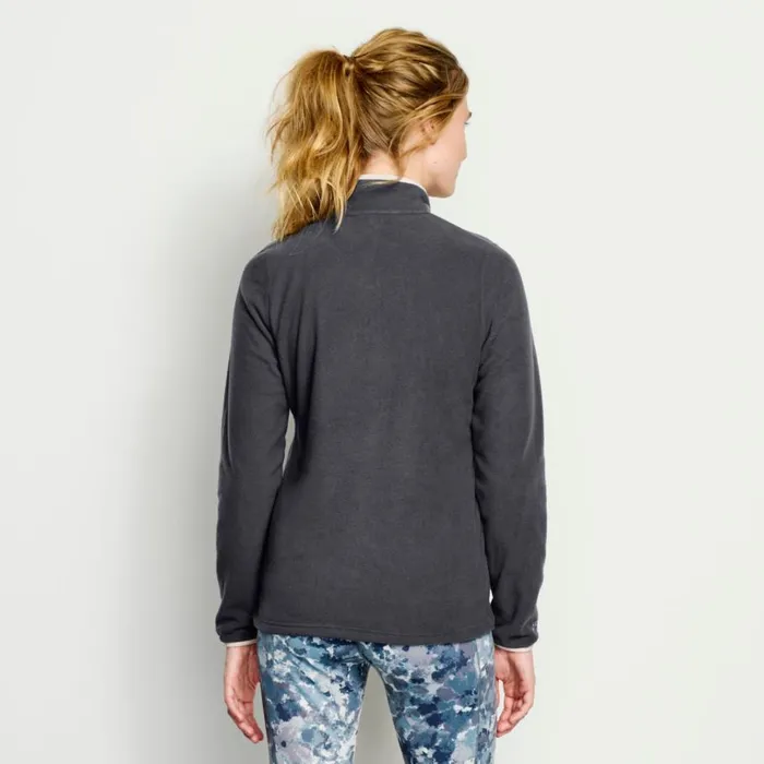 Women Womenrsquos Hill Country Microfleece QuarterSnap Carbon Orvis Fleece