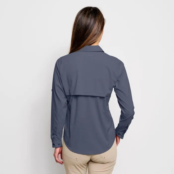 Women Womenrsquos Open Air Caster LongSleeved Shirt Carbon Orvis Shirts