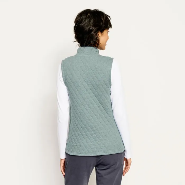 Women Womenrsquos Outdoor Quilted Vest Forest Orvis Sweatshirts