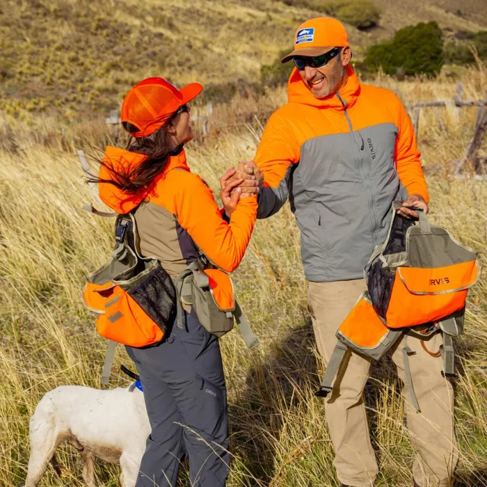 Women Womenrsquos PRO LT Softshell Hoodie Blaze Orange Orvis Jackets