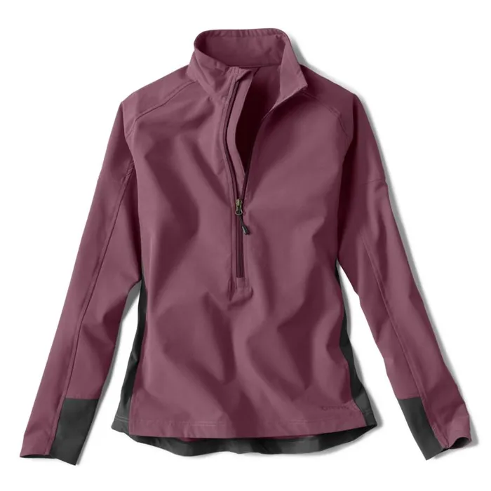 Women Womenrsquos PRO LT Softshell Pullover Huckleberry Orvis Jackets