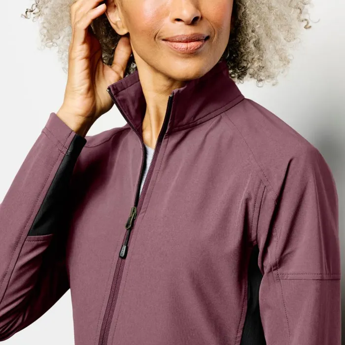 Women Womenrsquos PRO LT Softshell Pullover Huckleberry Orvis Jackets