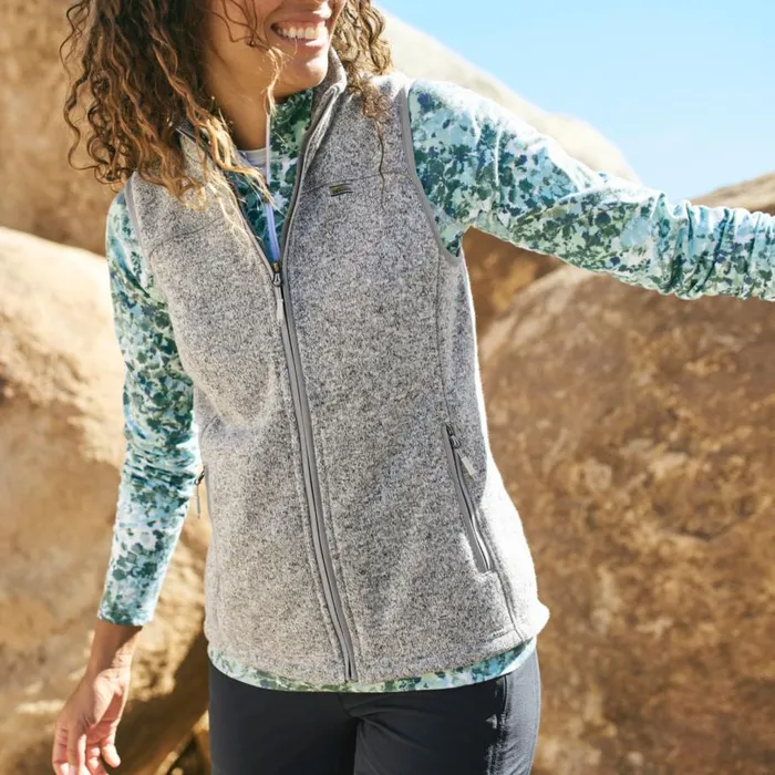 Women Womenrsquos R65trade Sweater Fleece Vest Gray Orvis Jackets