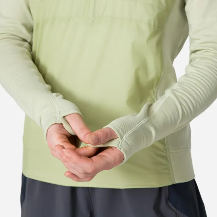 Women Womens Explore Zip Neck Pullover Graystone Eclipsedark Greydark Navylint Aloe Washpale Greendark Green Rapha Archive