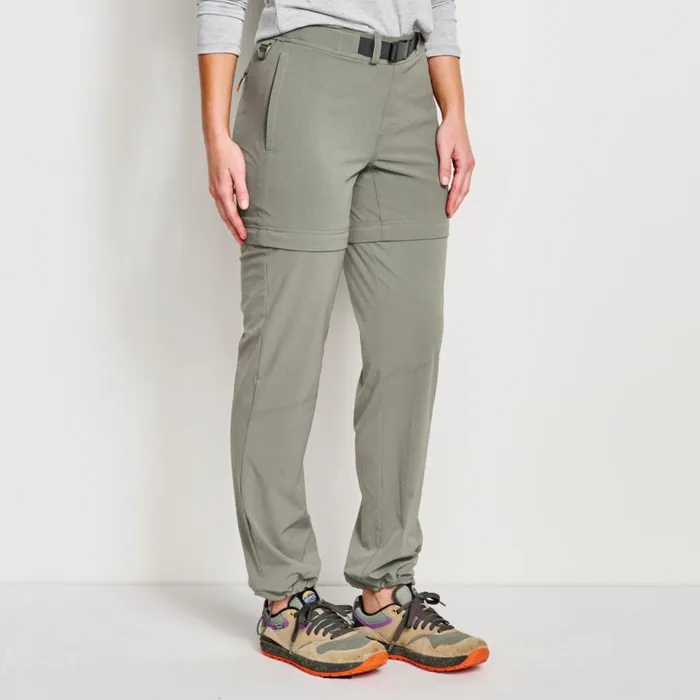 Women Wonder Ripstop Trail ZipOff Pants Sagebrush Orvis Pants