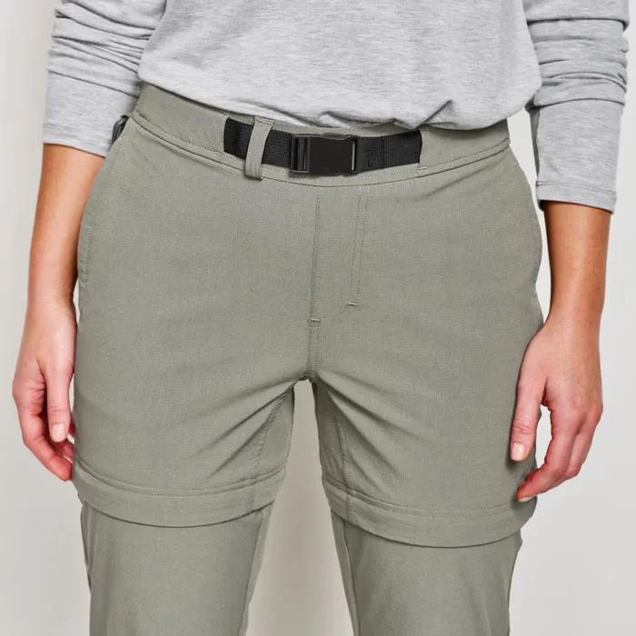 Women Wonder Ripstop Trail ZipOff Pants Sagebrush Orvis Pants